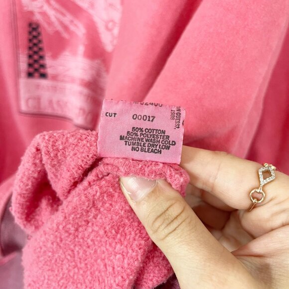 Vintage Guess Aviation Graphic Sweatshirt Crewneck Pullover 90s - Size Medium - Picture 5 of 7